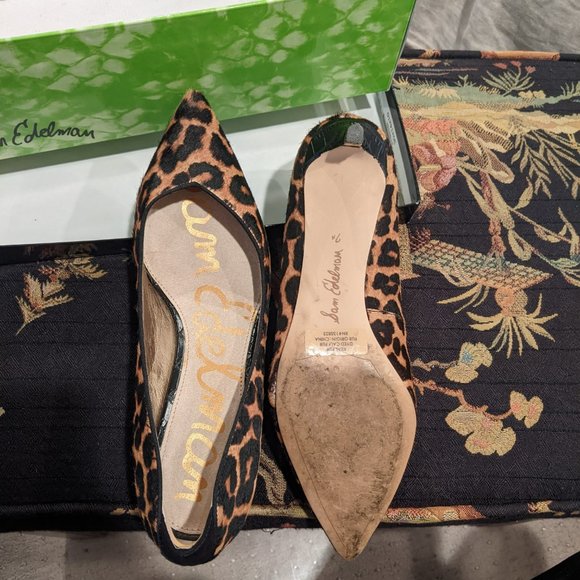 Leopard Print Dori Kitten Heel (Size 7.5) - Picture 3 of 4